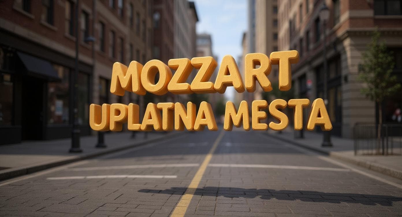 mozzart uplatna mesta